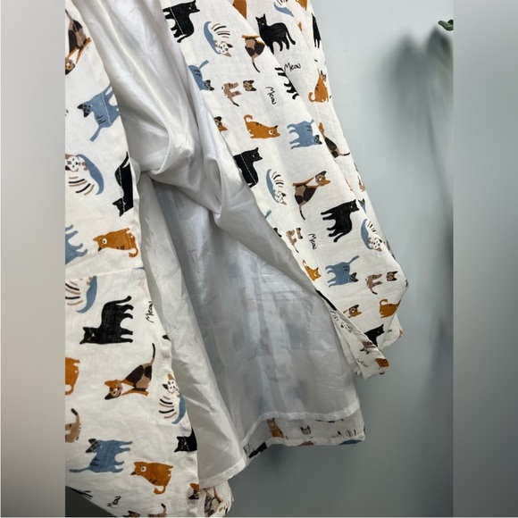 Tulip B Cat Pattern Skirt - Picture 5 of 10